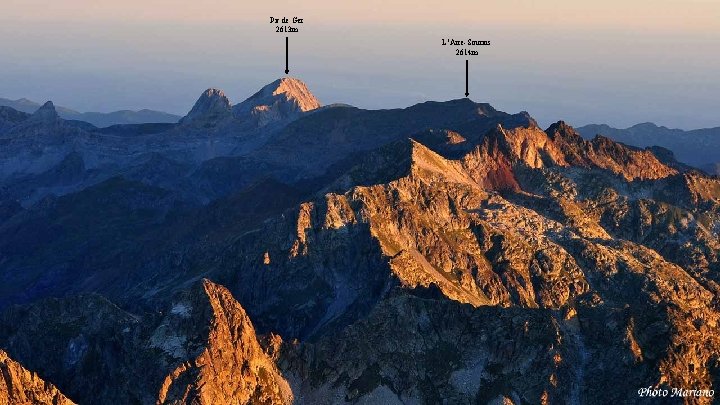 Pic de Ger 2613 m L’Arre-Sourins 2614 m . . . . Pic de Ger 2613 m L’Arre-Sourins 2614 m . . . .