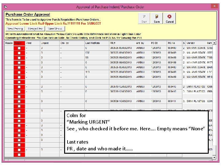 Colm for “Marking URGENT” See , who checked it before me. Here…. Empty means Colm for “Marking URGENT” See , who checked it before me. Here…. Empty means