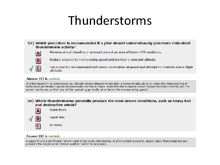 Thunderstorms 