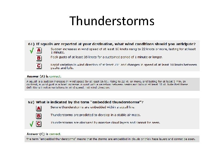 Thunderstorms 