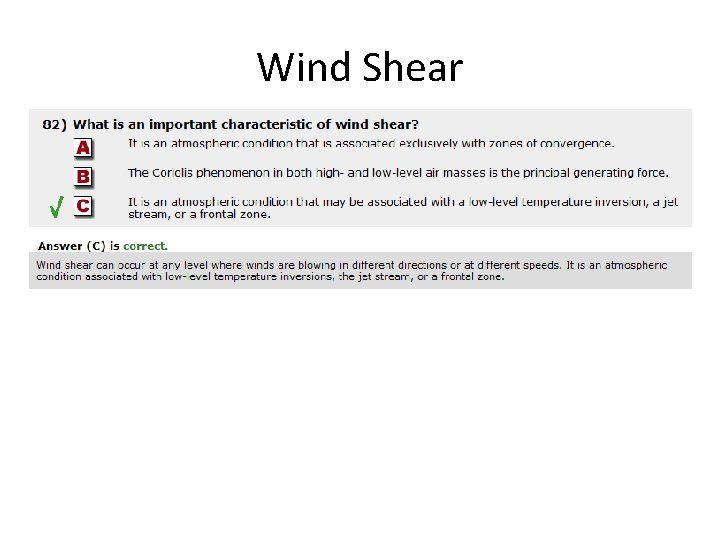 Wind Shear 