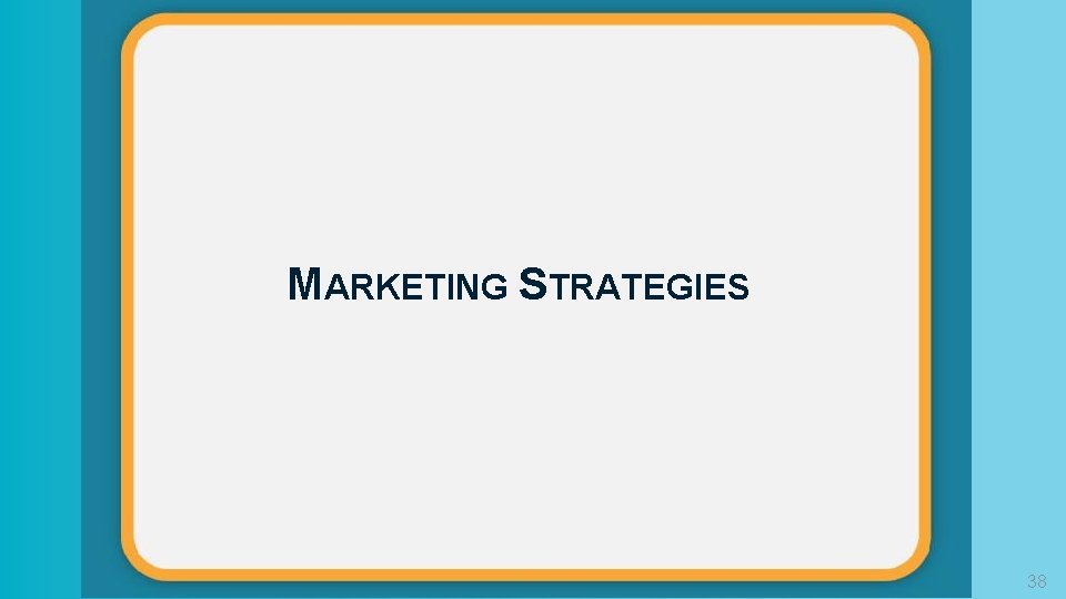 MARKETING STRATEGIES 38 