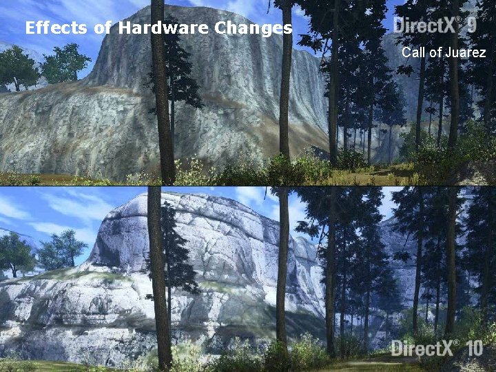 Effects of Hardware Changes Call of Juarez 4 Pact 2008 | Oct, 2008 