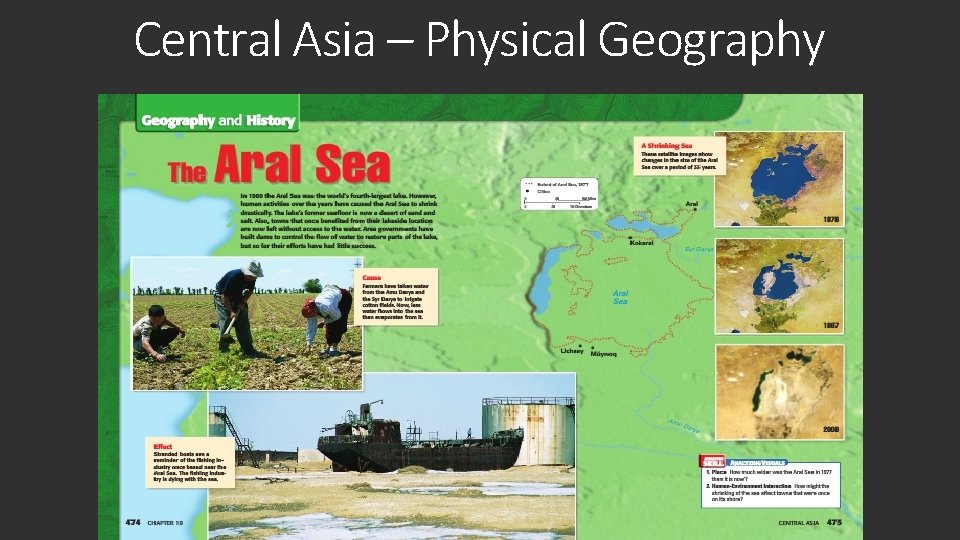 Central Asia – Physical Geography 