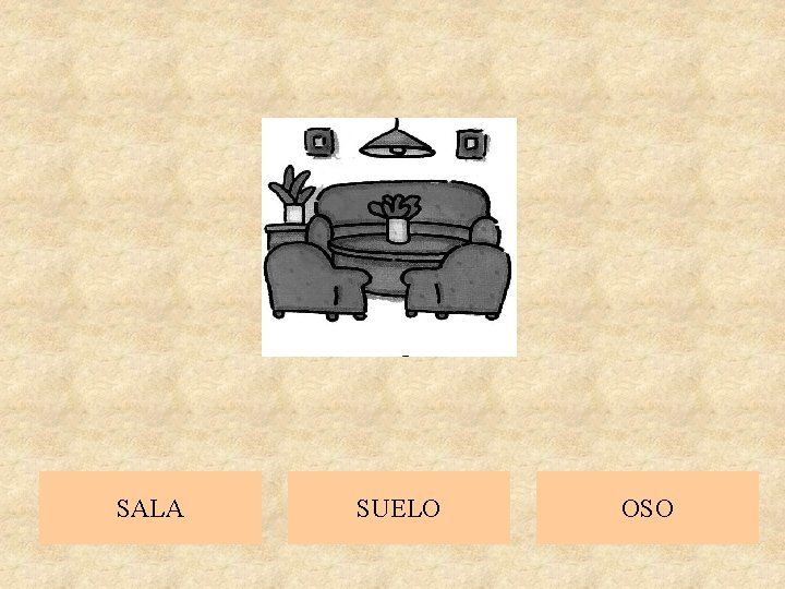 SALA SUELO OSO 