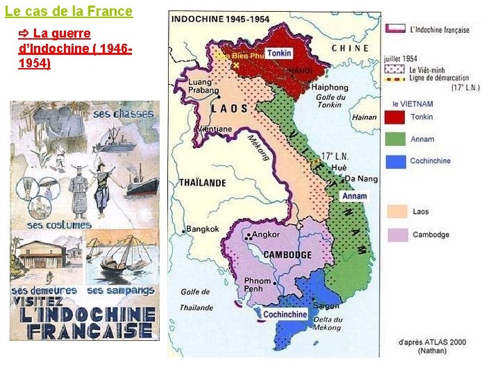 Le cas de la France La guerre d’Indochine ( 19461954) 