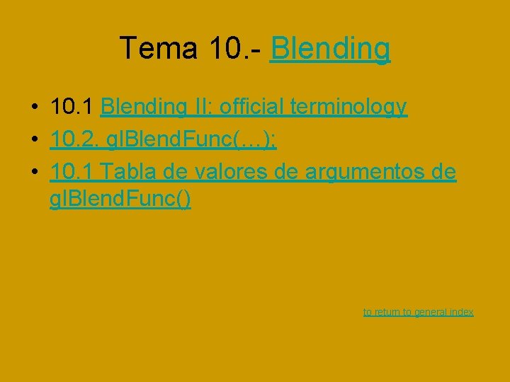 Tema 10. - Blending • 10. 1 Blending II: official terminology • 10. 2. Tema 10. - Blending • 10. 1 Blending II: official terminology • 10. 2.
