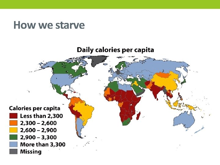 How we starve 