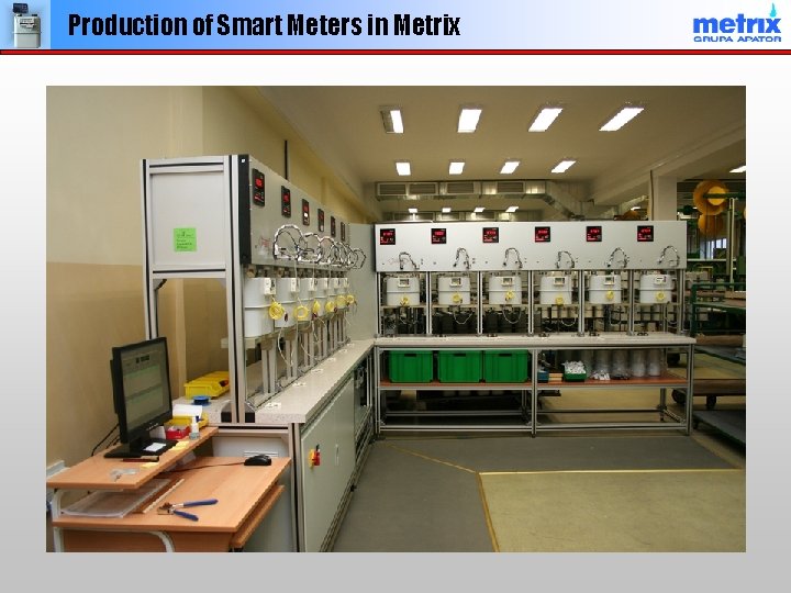 Production of Smart Meters in Metrix 