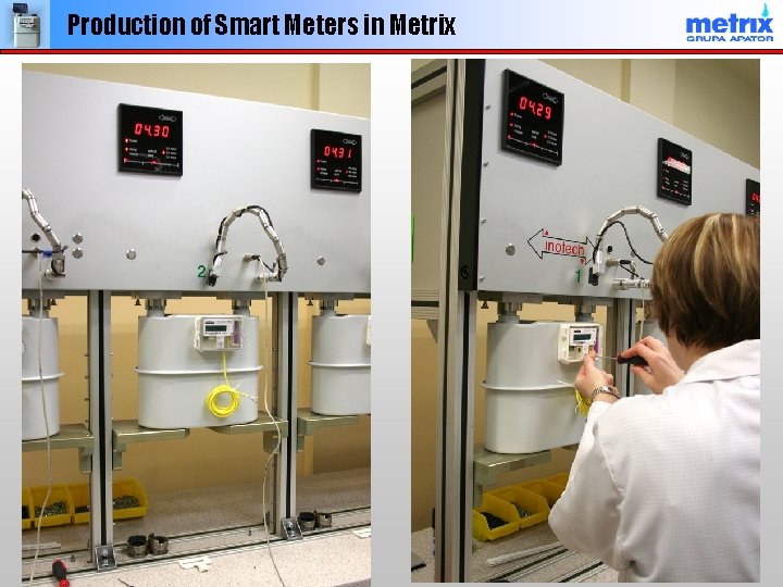 Production of Smart Meters in Metrix 