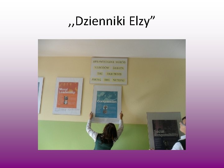 , , Dzienniki Elzy” 