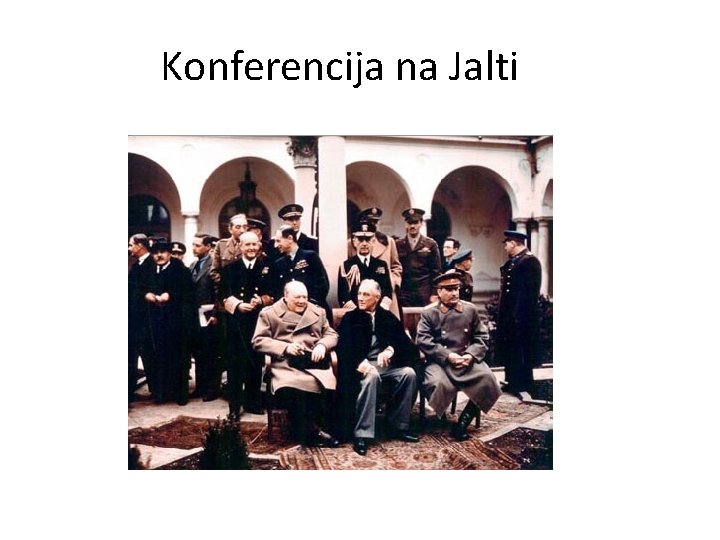 Konferencija na Jalti 