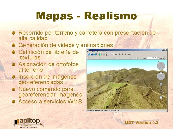 Mapas - Realismo Recorrido por terreno y carretera con presentación de alta calidad Generación