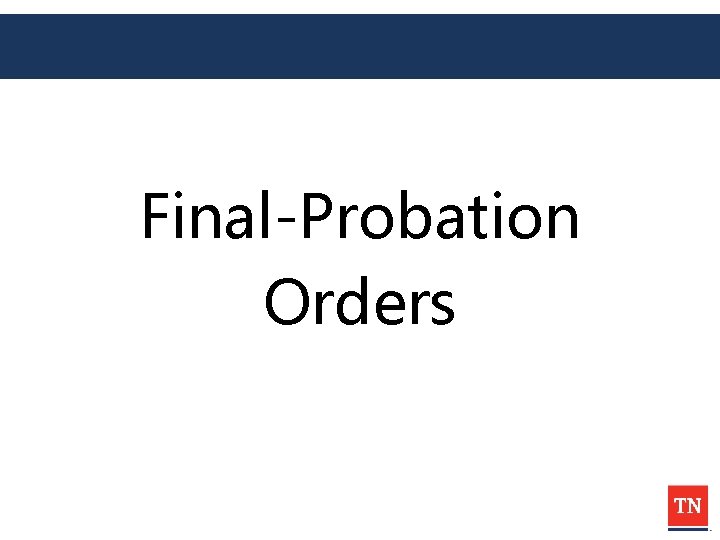 Final-Probation Orders 