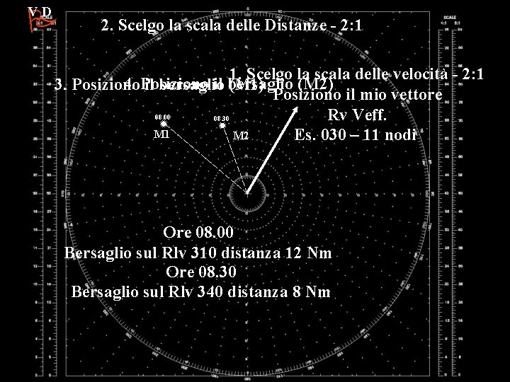 VD 2. Scelgo la scala delle Distanze - 2: 1 1. Scelgo la scala