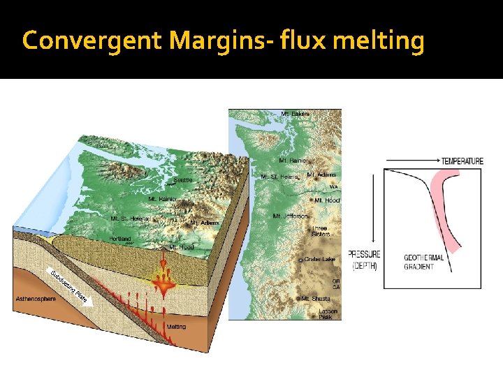 Convergent Margins- flux melting 