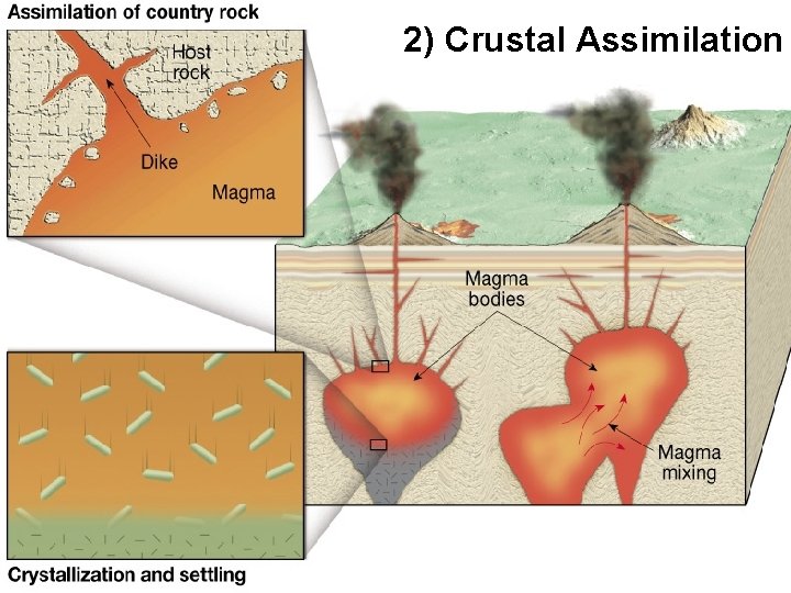 2) Crustal Assimilation 