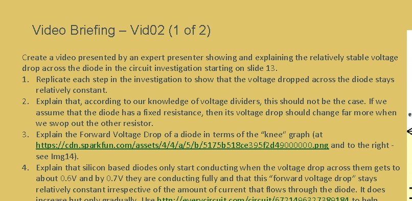 Video Briefing – Vid 02 (1 of 2) Create a video presented by an Video Briefing – Vid 02 (1 of 2) Create a video presented by an