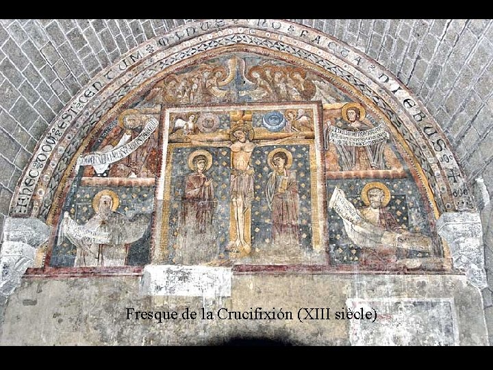 Fresque de la Crucifixión (XIII siècle) 