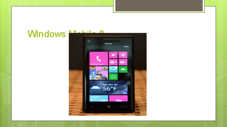 Windows Mobile 8 