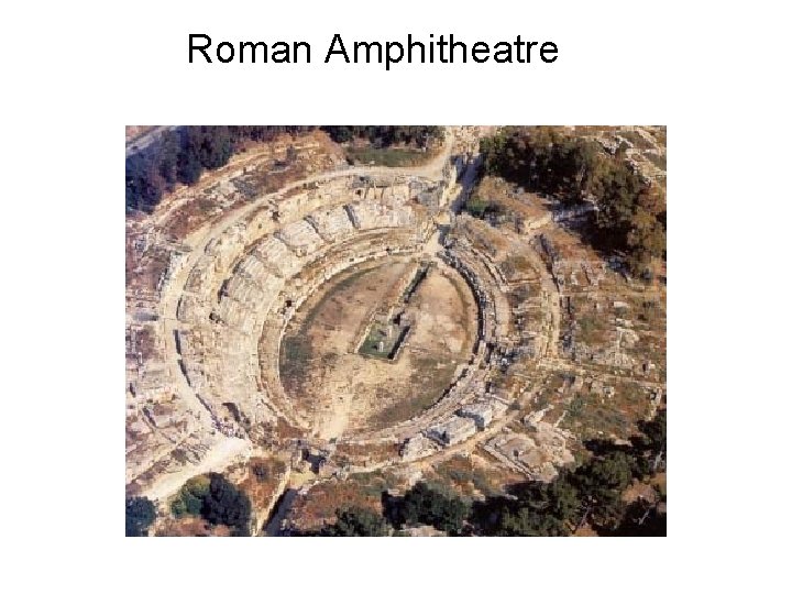 Roman Amphitheatre 