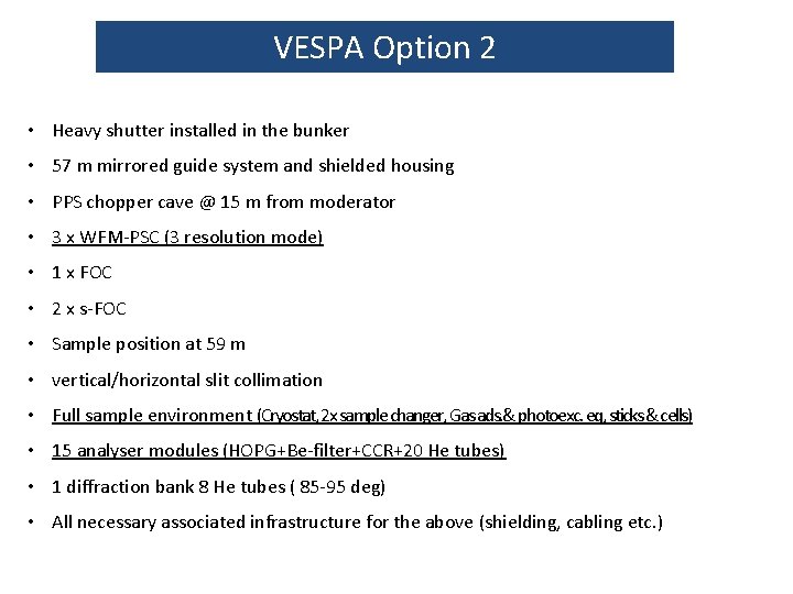 VESPA Option 2 • Heavy shutter installed in the bunker • 57 m mirrored