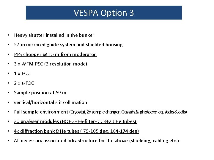 VESPA Option 3 • Heavy shutter installed in the bunker • 57 m mirrored