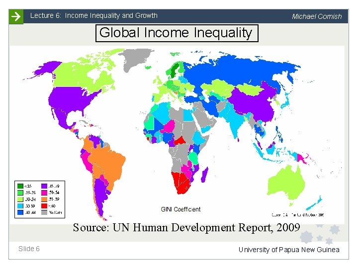 Economic Development Lecture 6 Income Inequality and Growth