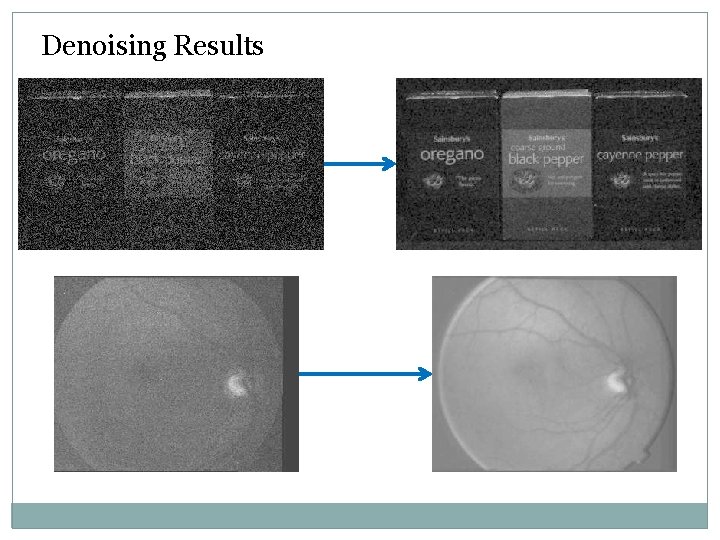 Denoising Results Denoising Results