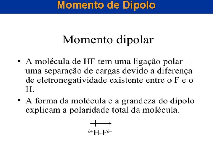 Momento de Dipolo 
