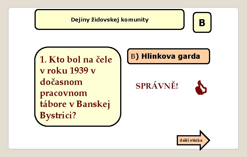 Dejiny židovskej komunity 1. Kto bol na čele v roku 1939 v dočasnom pracovnom