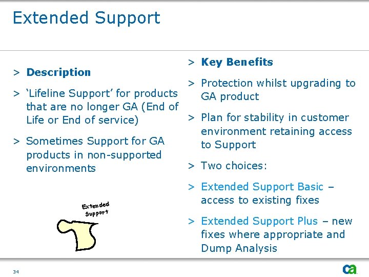 Extended Support > Description > Key Benefits > Protection whilst upgrading to > ‘Lifeline
