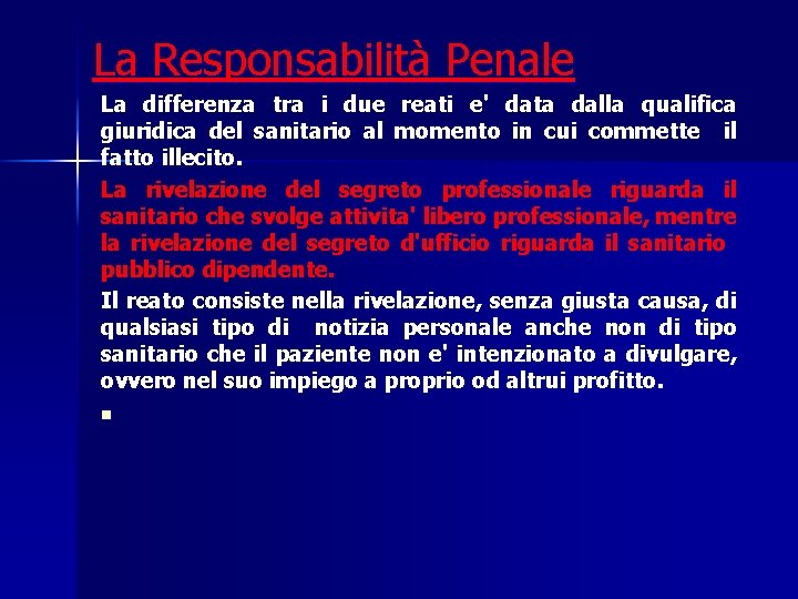 La Responsabilità Penale Connessa Al Sinistro Stradale