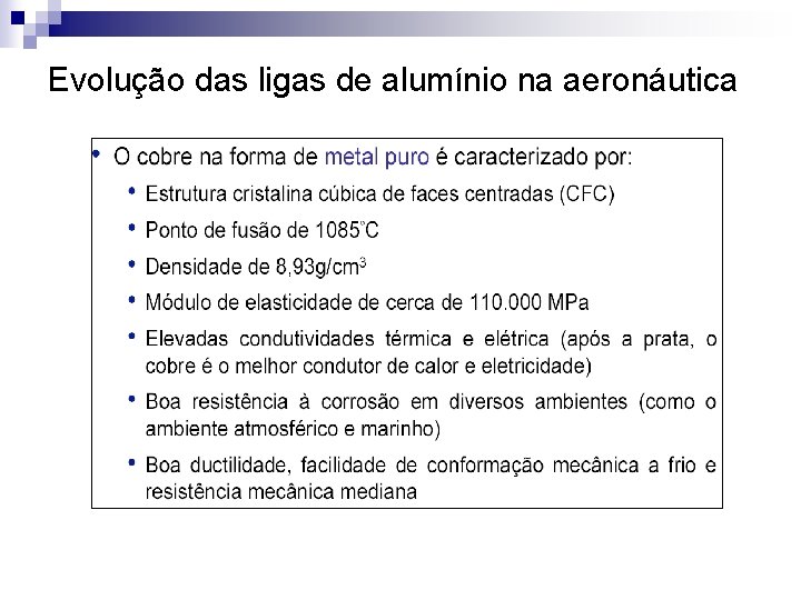 Evolução das ligas de alumínio na aeronáutica 