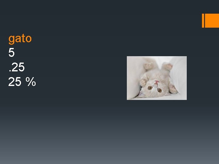 gato 5. 25 25 % gato 5. 25 25 %