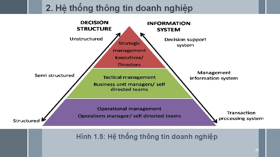 2. Hệ thống thông tin doanh nghiệp Hình 1. 5: Hệ thống thông tin