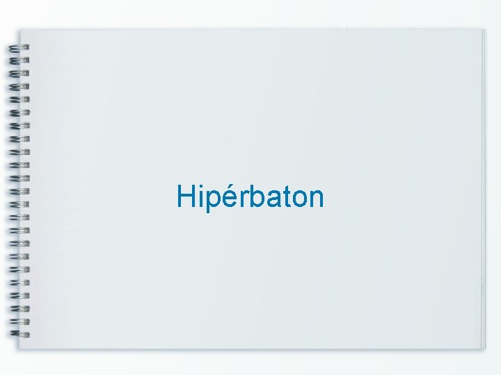 Hipérbaton 