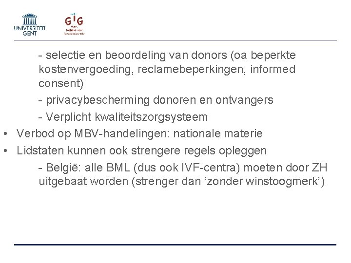 Juridische Knelpunten Bij Grensoverschrijdende Fertiliteitszorg In Europa Dr