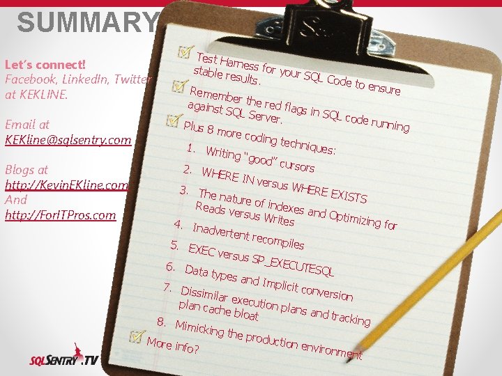 SUMMARY Test Ha rn stable r ess for your S esults. QL Cod e SUMMARY Test Ha rn stable r ess for your S esults. QL Cod e