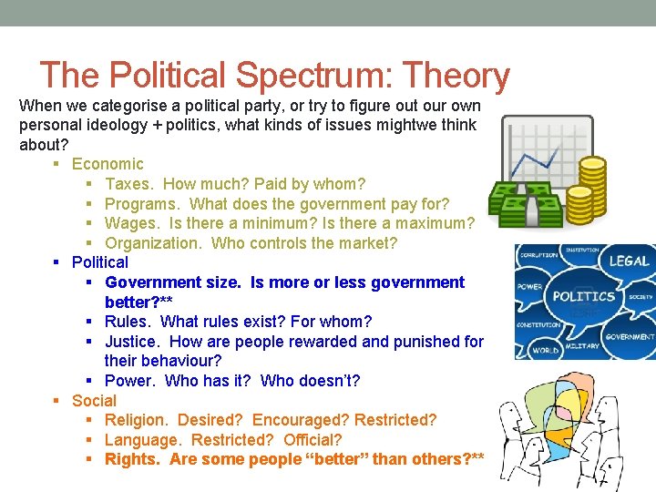 The Political Spectrum: Theory When we categorise a political party, or try to figure The Political Spectrum: Theory When we categorise a political party, or try to figure