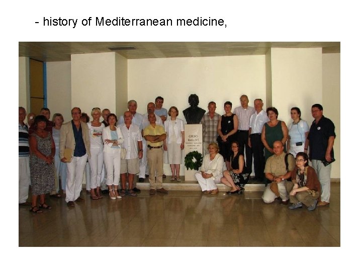 - history of Mediterranean medicine, 