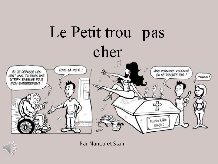 Le Petit trou pas cher Jean Ferrat Par Nanou et Stan 