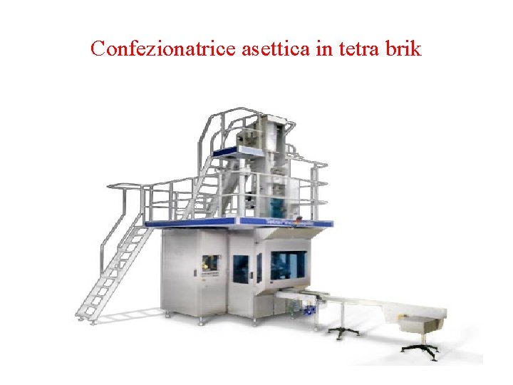 Confezionatrice asettica in tetra brik 
