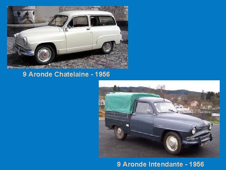 9 Aronde Chatelaine - 1956 9 Aronde Intendante - 1956 