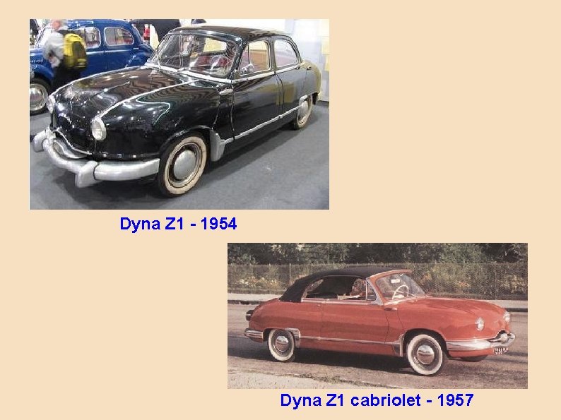 Dyna Z 1 - 1954 Dyna Z 1 cabriolet - 1957 