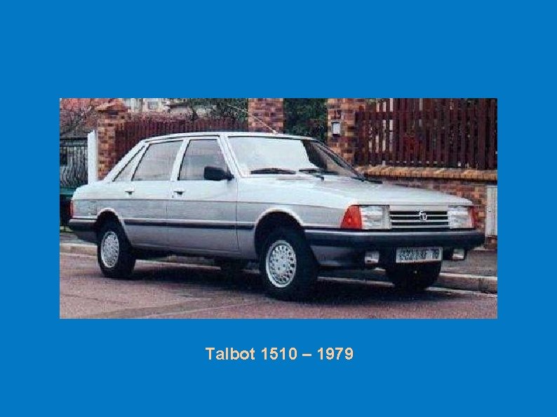 Talbot 1510 – 1979 