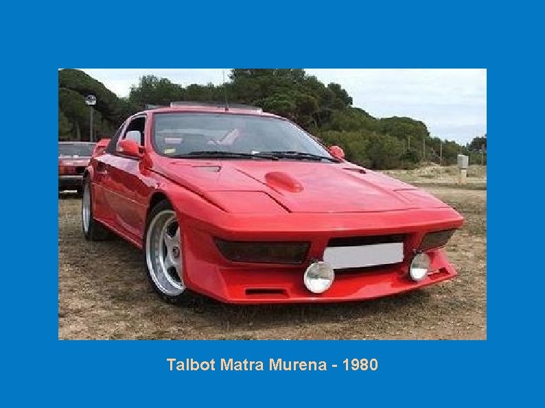 Talbot Matra Murena - 1980 