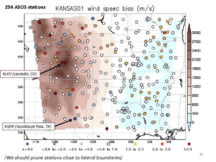 254 ASOS stations KLXV (Leadville, CO) KGDP (Guadalupe Pass, TX) (We should prune stations