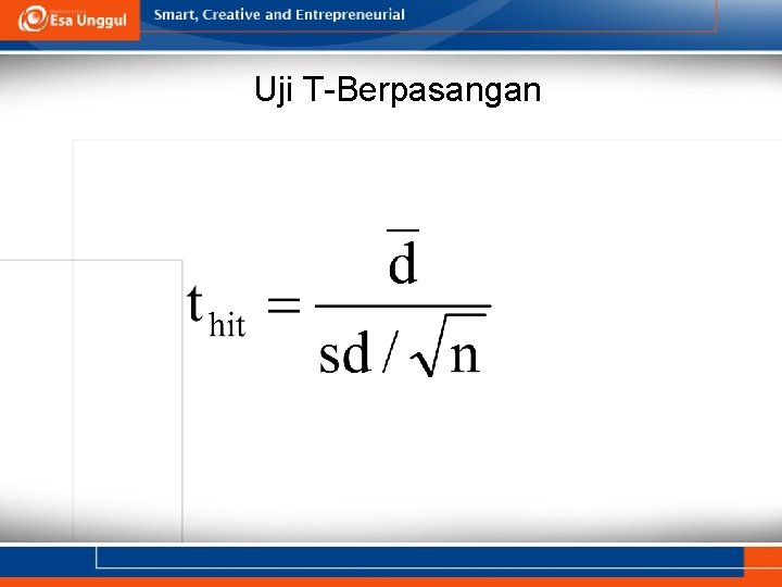 Uji T-Berpasangan 