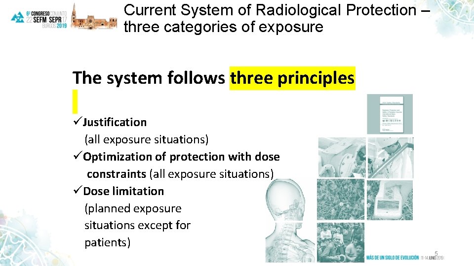 Current System of Radiological Protection – three categories of exposure The system follows three